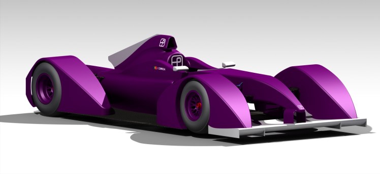 Preston Racing Formula E Concept 2012 FIA
